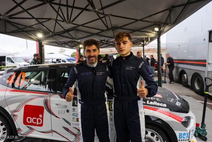 Francisco Fontes e a penúltima prova do “FPAK Júnior Team Ralis”