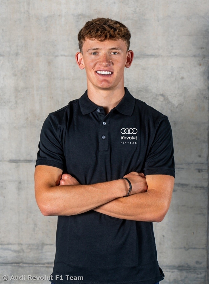 Audi F1 Team signs British rising star Freddie Slater