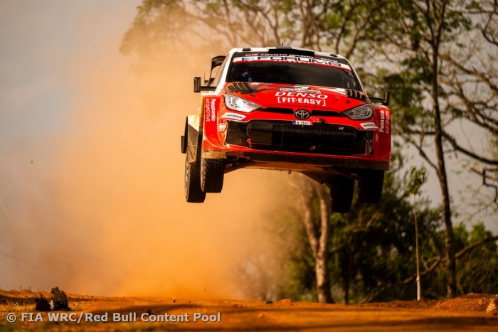 Pajari leads Paddon after punishing Paraguay Friday