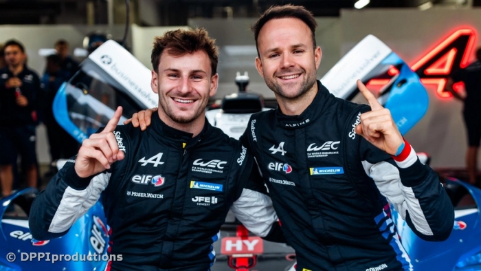 Alpine locks out front row after qualifying cancelled at Fuji