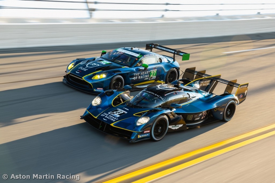 Aston Martin Valkyrie begins second season of racing at Daytona