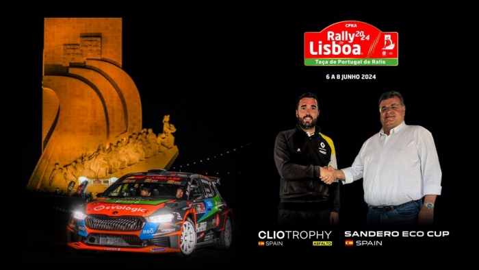 Clio Trophy Spain e Sandero Eco Cup Spain no Rally de Lisboa