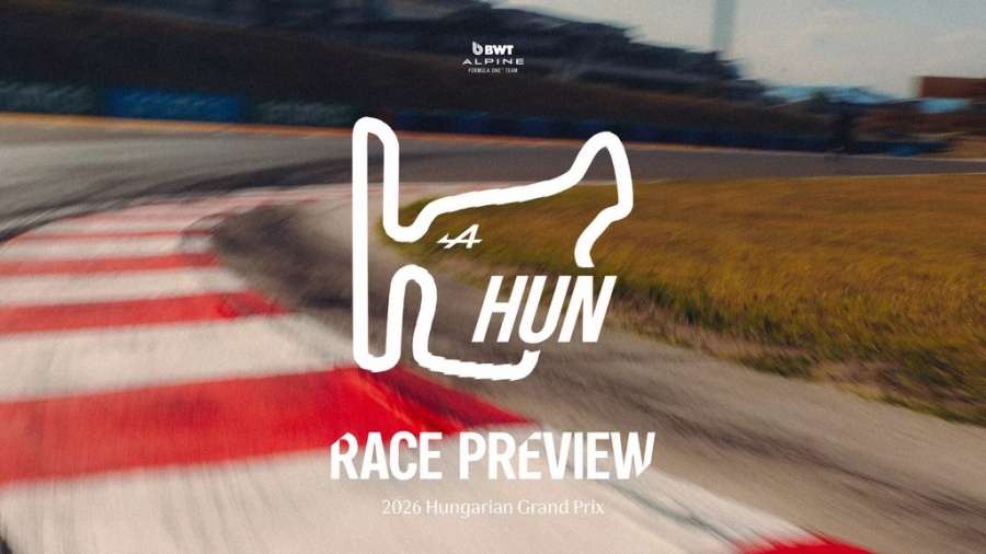 Alpine Formula One Team heads to the Hungaroring