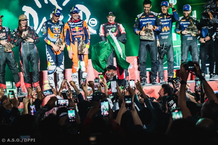 Yazeed Al Rajhi and Daniel Sanders WON the Dakar