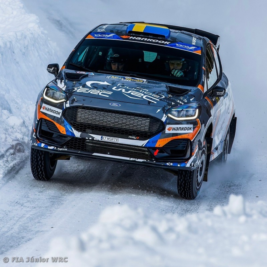 Taylor Gill seizes Junior WRC lead in Sweden