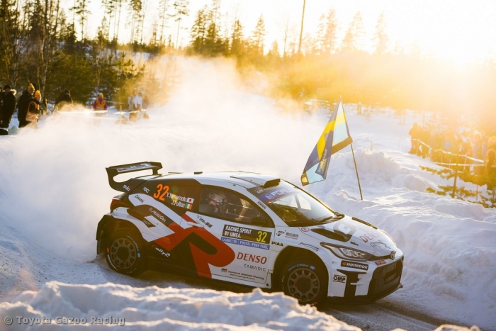 Toyota Gazoo Racing WRC Challenge Program on Swedish snow