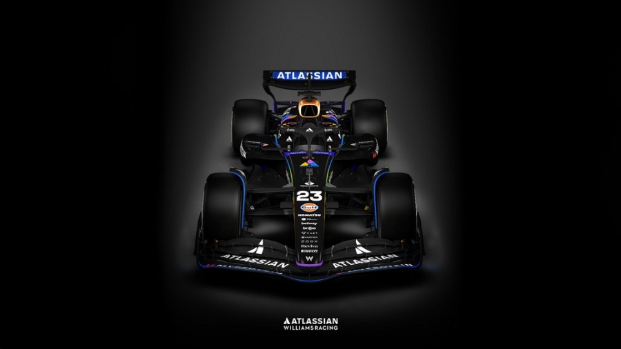 Atlassian and Williams unveil Vegas livery