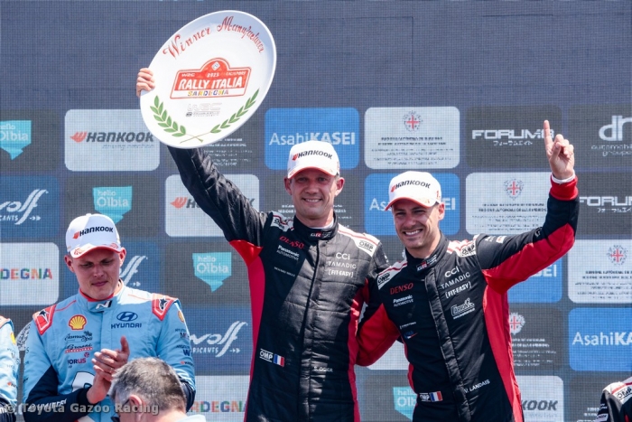 Ogier and Toyota Gazoo Racing clinch dramatic Sardinia triumph