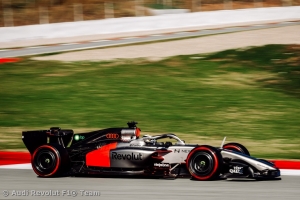 Audi F1 Team concludes a week of on-track activities in Barcelona
