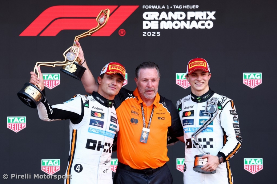 Norris wins the Push Me Pull You Grand Prix
