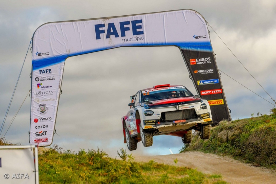 Jos&eacute; Pedro Fontes em 4&ordf; do CPR no Rally 6 Cities North of Portugal