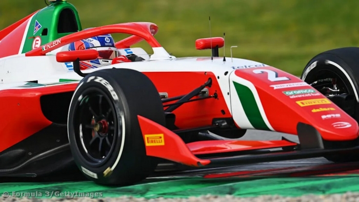 Noel León fastest on opening F3 pre-season test in Barcelona