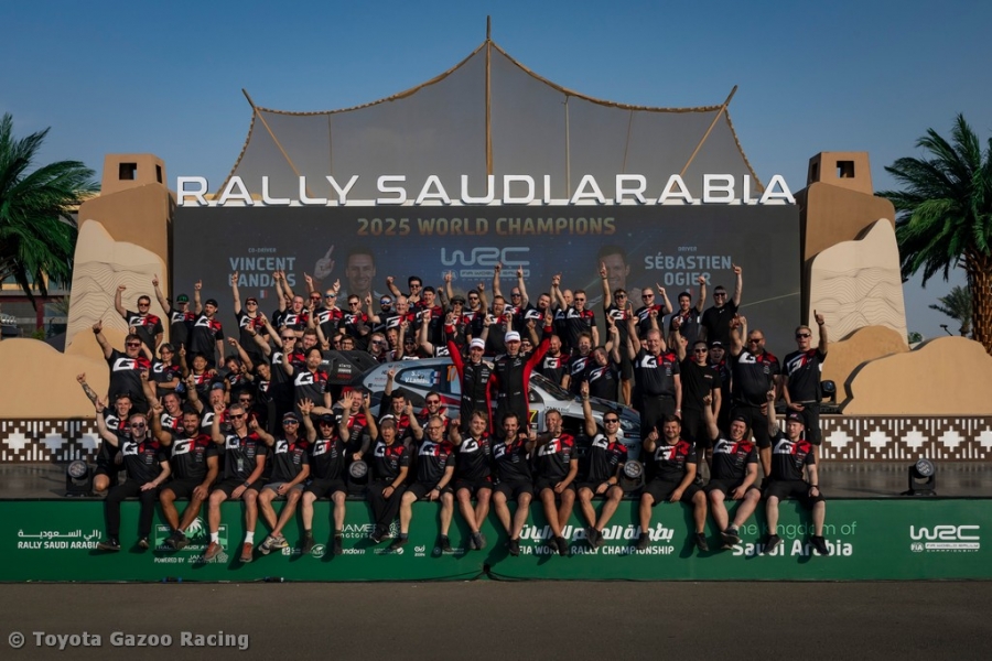 Ogier becomes nine-time world champion with Toyota Gazoo Racing