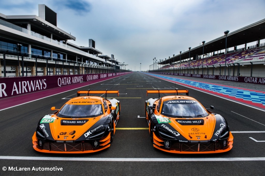 McLaren and United Autosports prepare for 2025 FIA WEC season