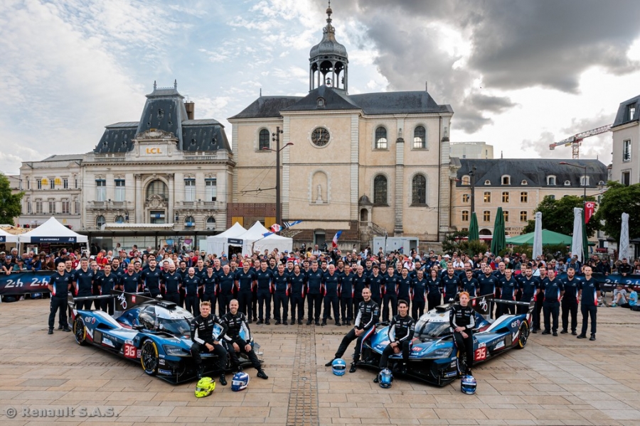 Alpine - A productive Test Day at Le Mans