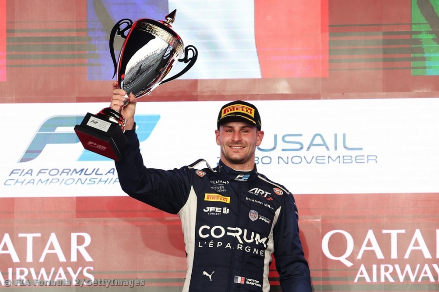 Victor Martins wins Feature Race in Lusail