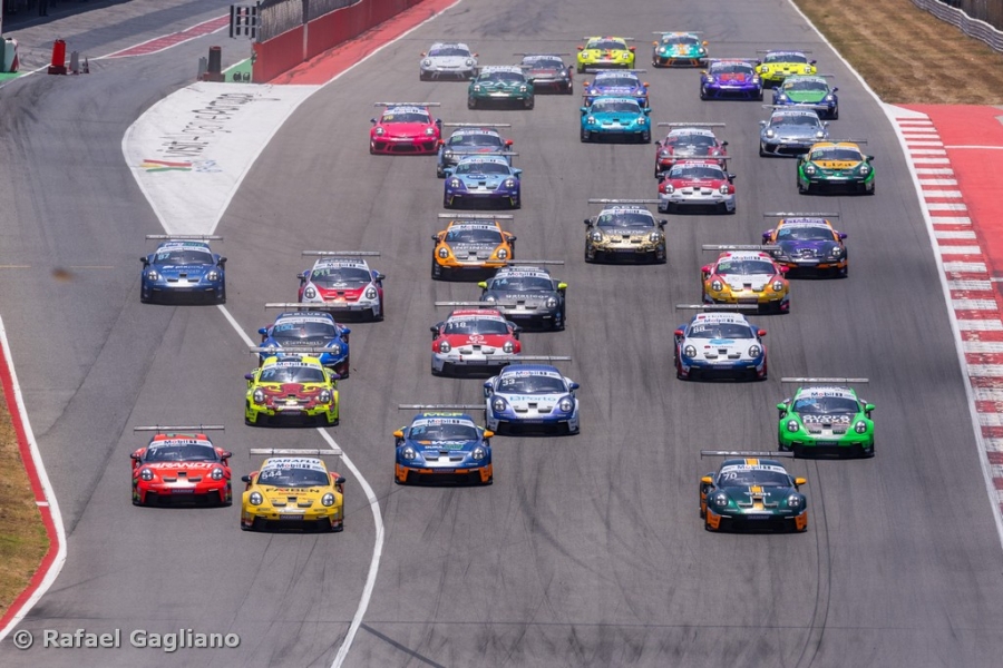 Porsche Cup Brasil acelera no Algarve com 57 carros