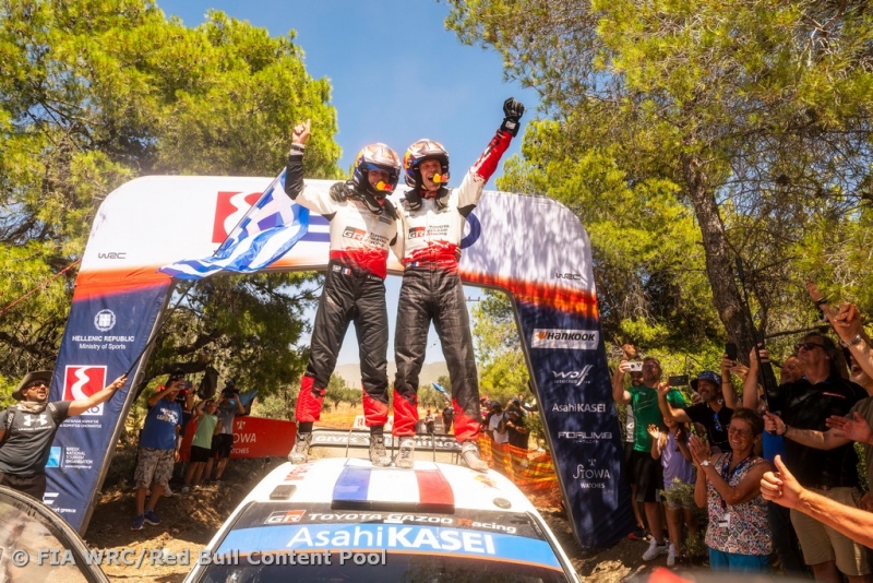 Ogier claims 69th WRC win in dramatic Greek finale