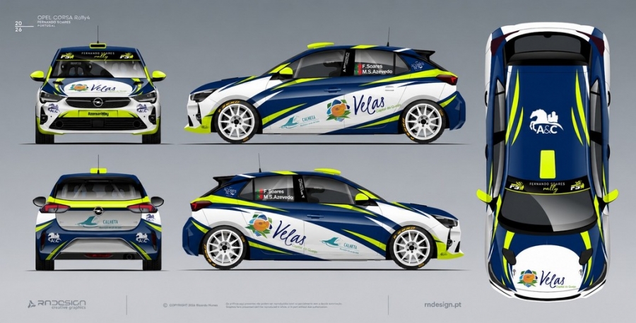 Fernando Soares estreia Opel Corsa Rally4 na 59&ordf; Volta &agrave; ilha de S&atilde;o Miguel