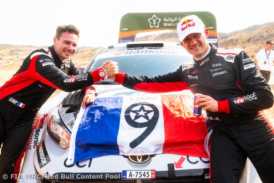 Ogier crowned nine-time WRC champion as Neuville wins Saudi Arabia finale
