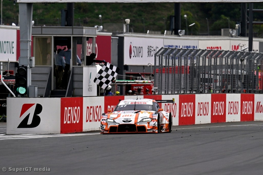 TOM&#039;S GR Supra wins at Motegi