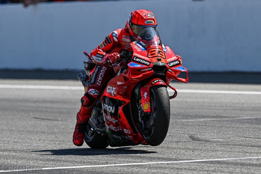 Marc Marquez top the times in Buriram