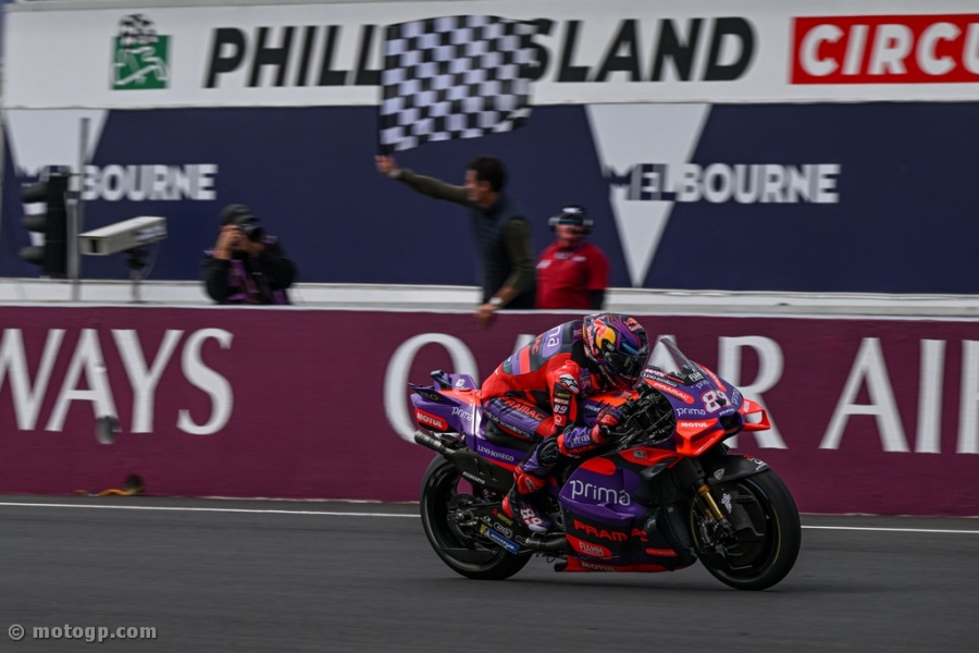 Martin sublime in dramatic Sprint at Phillip Island