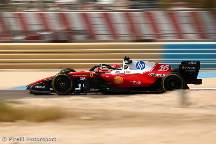 Leclerc ousts Norris on second day of testing