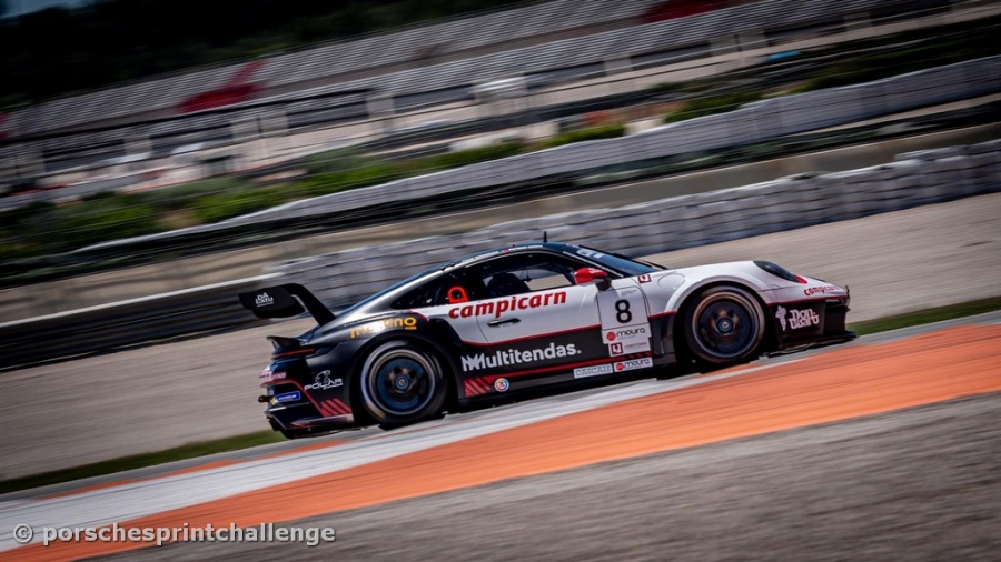 Porsche Sprint Challenge Ib&eacute;rica - Patrick Cunha lidera a Classe Bronze