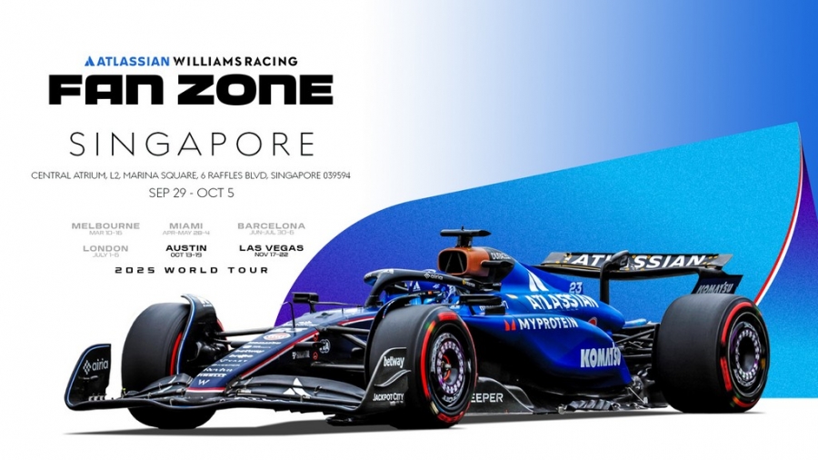 Williams Racing Fan Zone brings thrill of F1 to Singapore