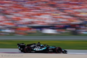 George Russell on pole at Spielberg