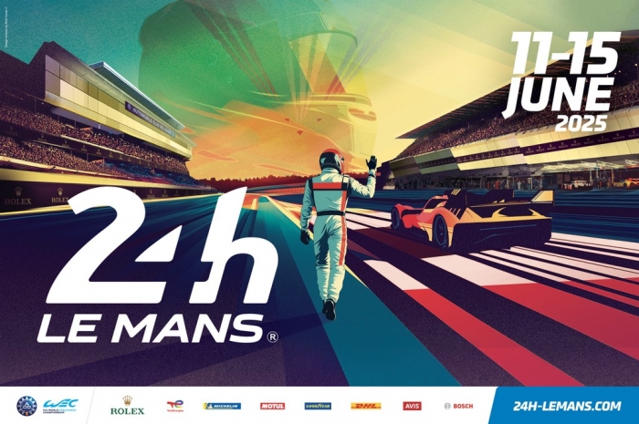 24 Hours of Le Mans poster for the 93rd race