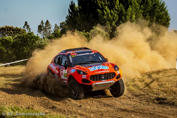 Maserati perdeu-se no fogo...