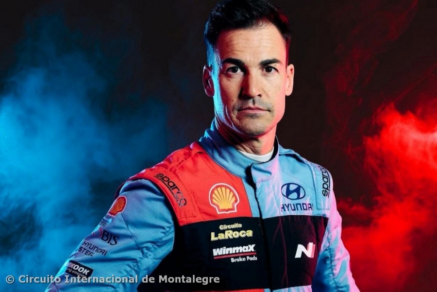 Dani Sordo no Rallye San Froil&aacute;n para promover a RallyX Global Final