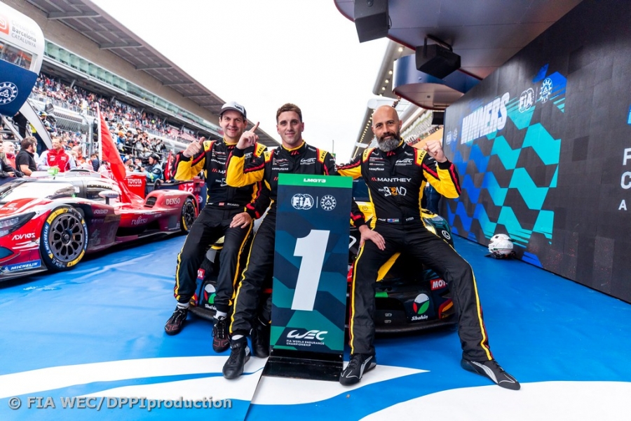 Bend Manthey claimed a commanding LMGT3 triumph