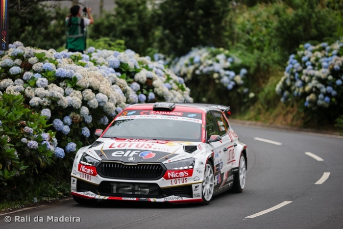 Miguel Nunes lidera Rali da Madeira