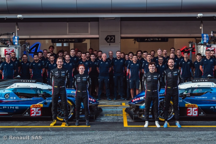Alpine Endurance Team finished 8th and 10th in Barcelona
