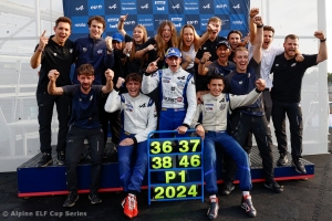 Charles Roussanne wins Alpine ELF Cup Series title*