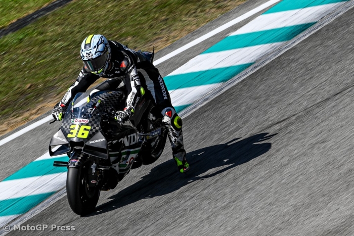 Joan Mir leads Honda charge to the 1:56 in Sepang