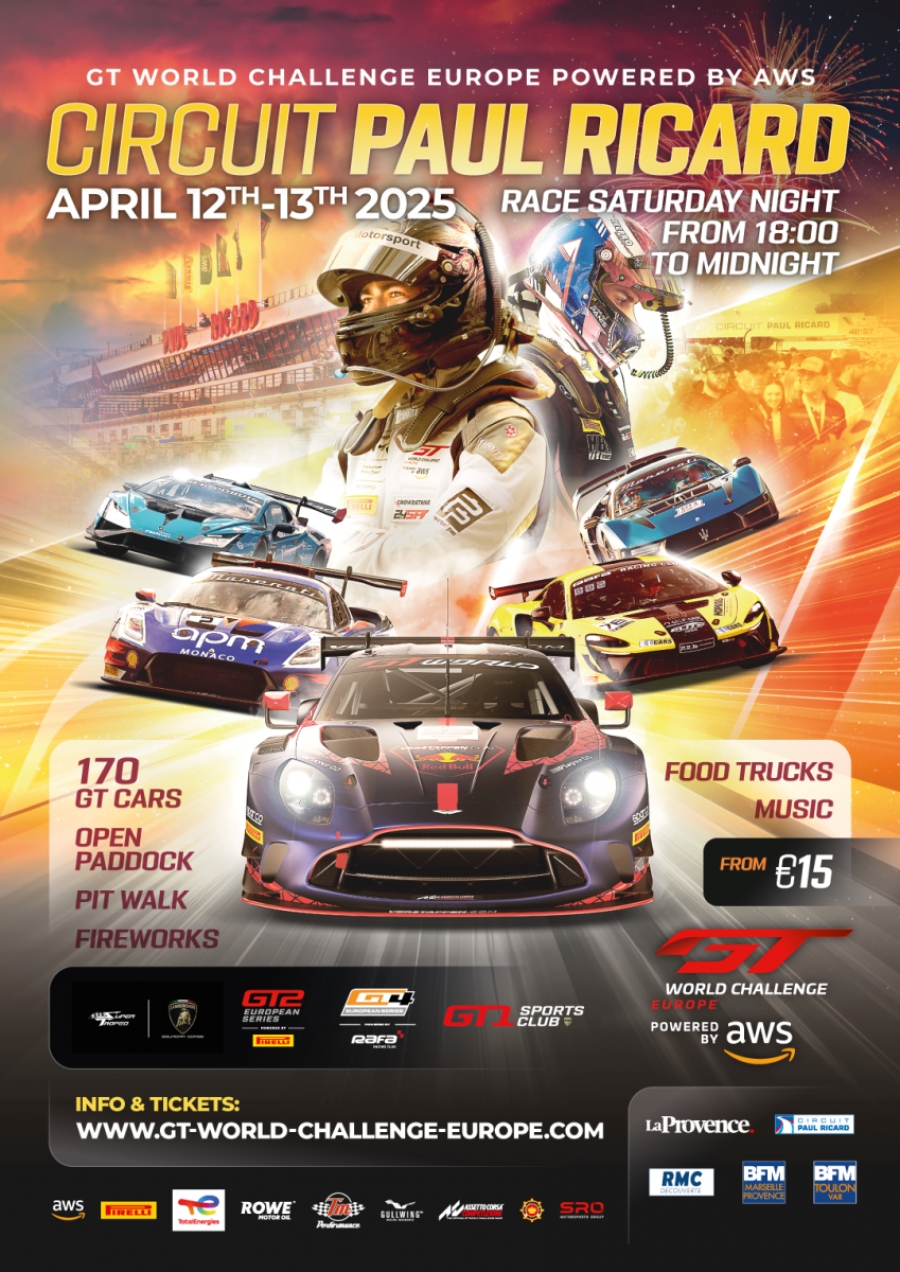 GT World Challenge Europe opens in Paul Ricard