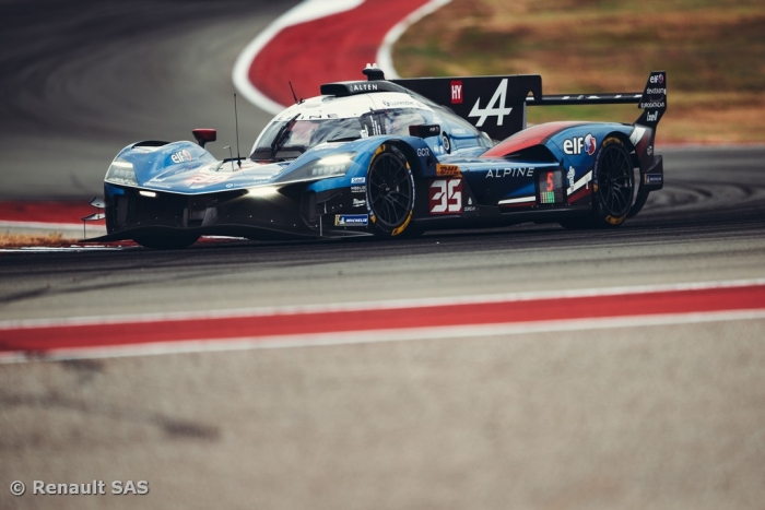 Podium and double top-five finish for Alpine in Austin