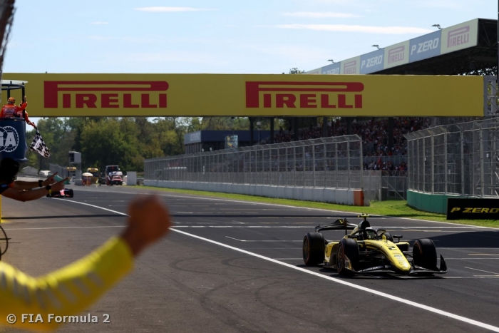 Duerksen charges through from seventh to win at Monza