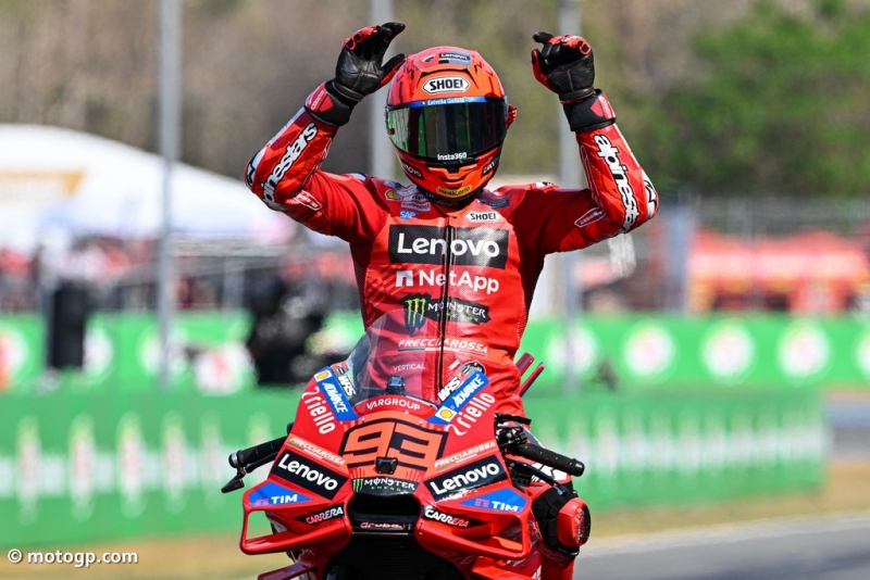 Marc Marquez soars to stunning Sprint victory