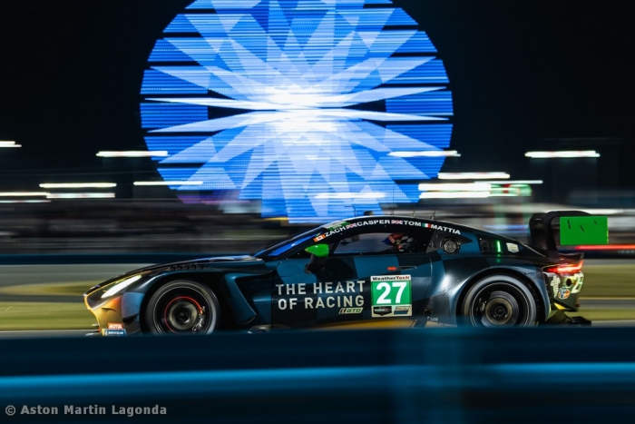 Aston Martin Vantage take dramatic podium finish