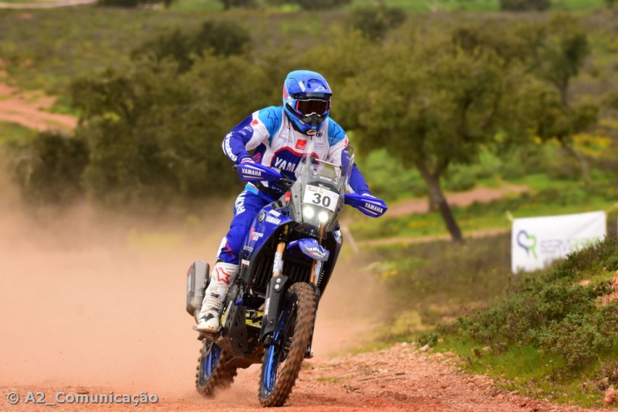 Ant&oacute;nio Maio de Yamaha T&eacute;n&eacute;r&eacute; na Baja TT Norte de Portugal
