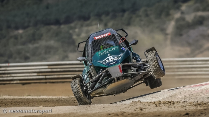 Alexandre Borges na lideran&ccedil;a do Camp. Espanha Kartcross