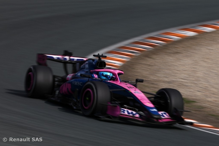 Alpine Formula One Team - Dutch Grand Prix, Sunday