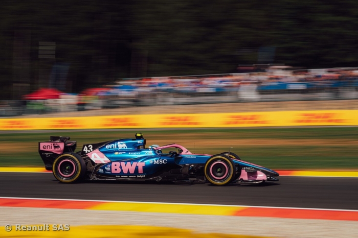 Alpine Formula One Team - Belgian Grand Prix