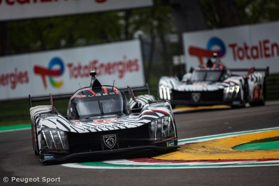 Peugeot 9X8 #94 qualifies in forth at Imola