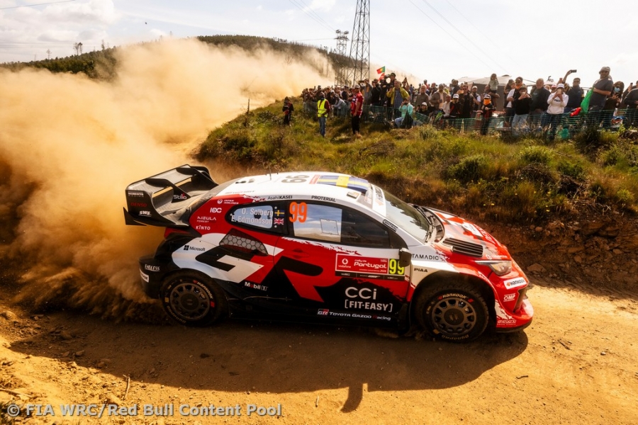 Solberg seizes early lead at Rally de Portugal